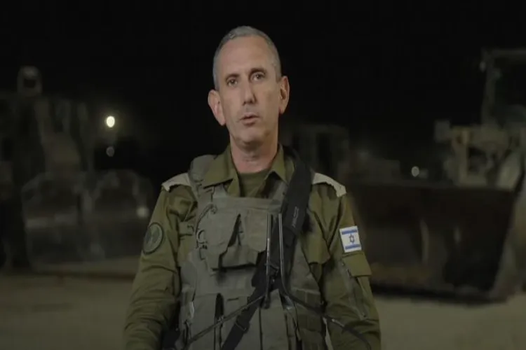 IDF Spokesperson RAdm. Daniel Hagari briefing on Rafah operation