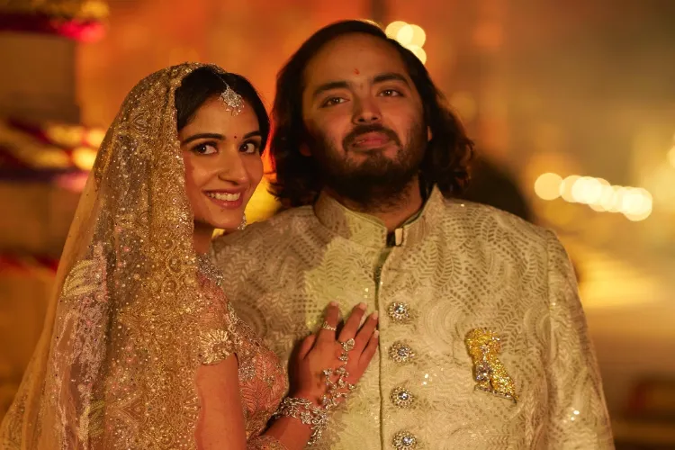 Radhika Merchant (Left) and Anant Ambani (Right)