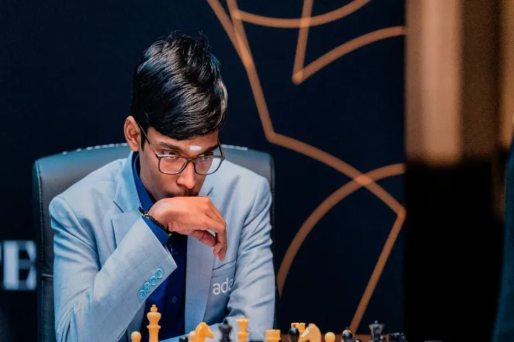 R Praggnanandhaa defeats world champion Ding Liren in Chess