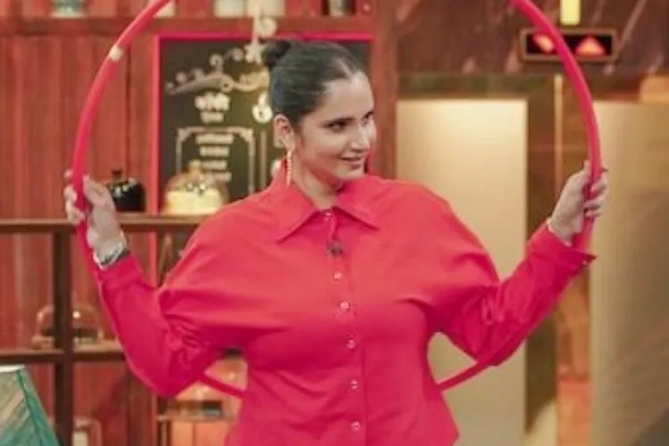 Sania Mirza in The great Kapil Sharma Show on Netflix