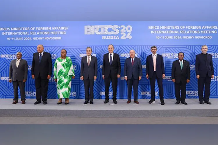 The BRICS ministers of Foreign Affairs met in Russia’s Nizhny Novgorod
