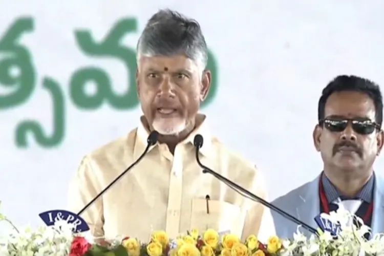 Chandrababu Naidu takes oath as the CM of Andhra Pradesh