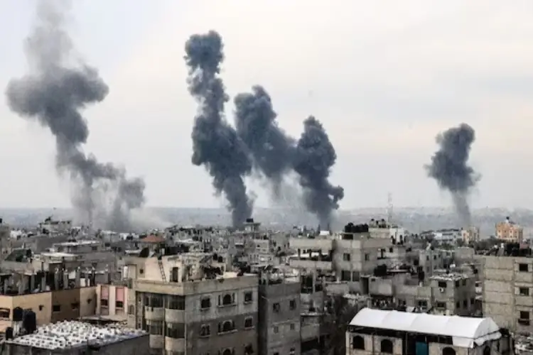 Image from gaza after the Israeli attack