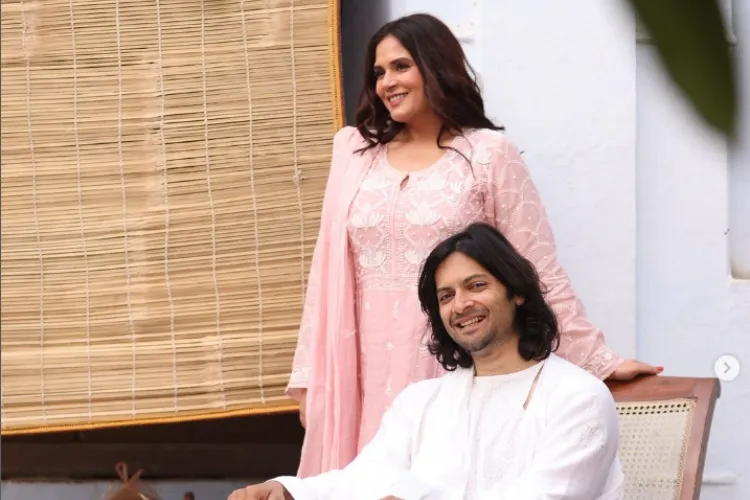 Actors Richa Chadha and Ali Fazal