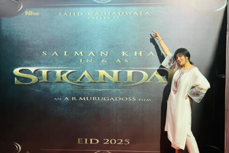 Warda Nadiadwala shares picture from the sets of 'Sikandar'
