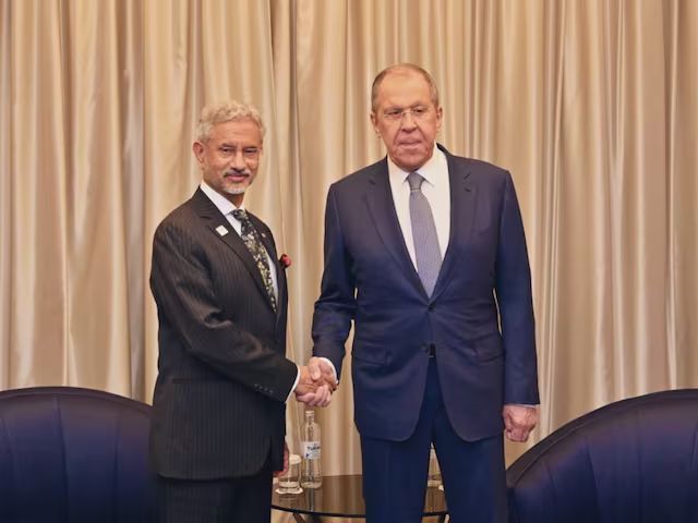 EAM S Jaishankar met Russian Foreign Minister Sergey Lavrov