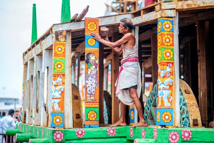 The stage is set for the annual Rath Yatra of Lord Jagannath.