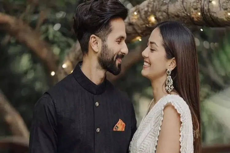 Mira Rajput Kapoor and Shahid Kapoor