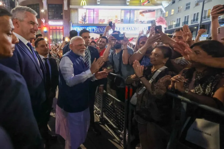 PM Modi visits Vienna.