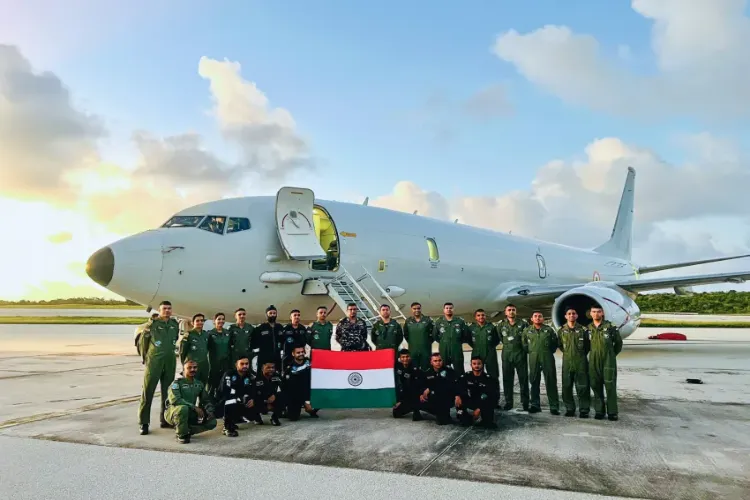 The Indian Navy P81 aircraft