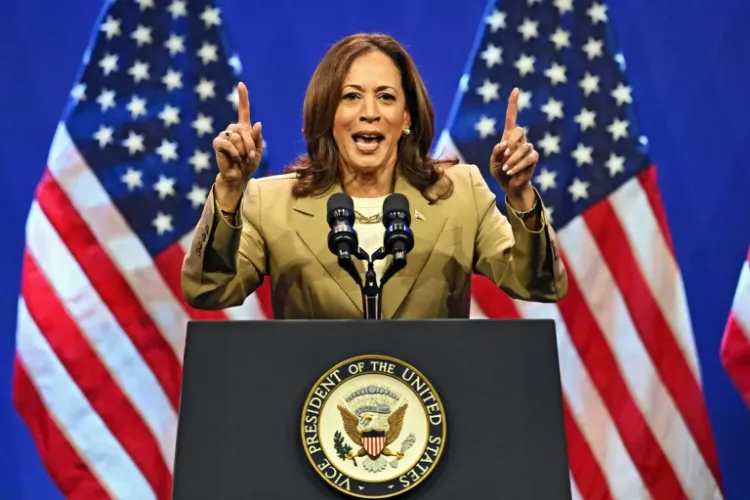 US Vice-President Kamala Harris