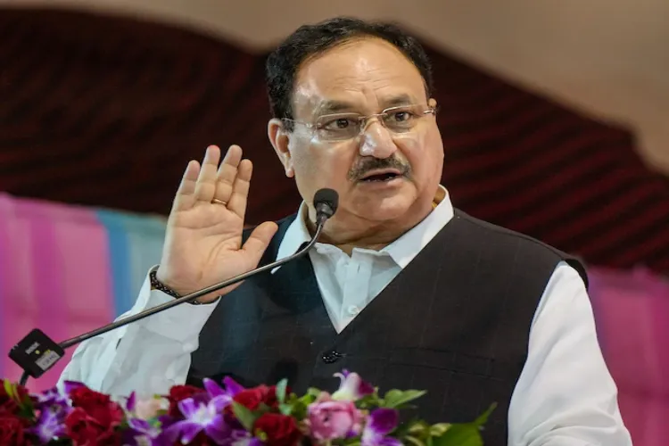  Union Health Minister and BJP National President, JP Nadda