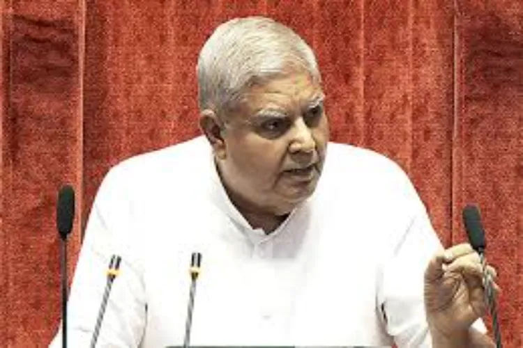 Vice-President and Chairman of the Rajya Sabha, Jagdeep Dhankhar 