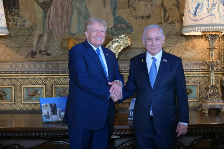 Dolad Trup with Israeli Prime Minister Benjamin Netanyahu