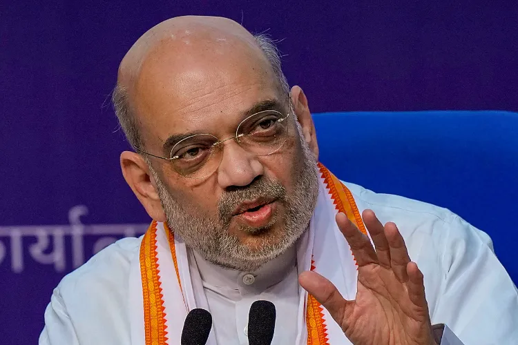 Union Home Minister Amit Shah (photo Daily Excelsior)