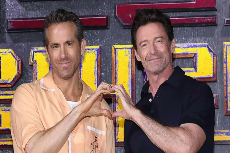 Ryan Reynolds and Hugh Jackman