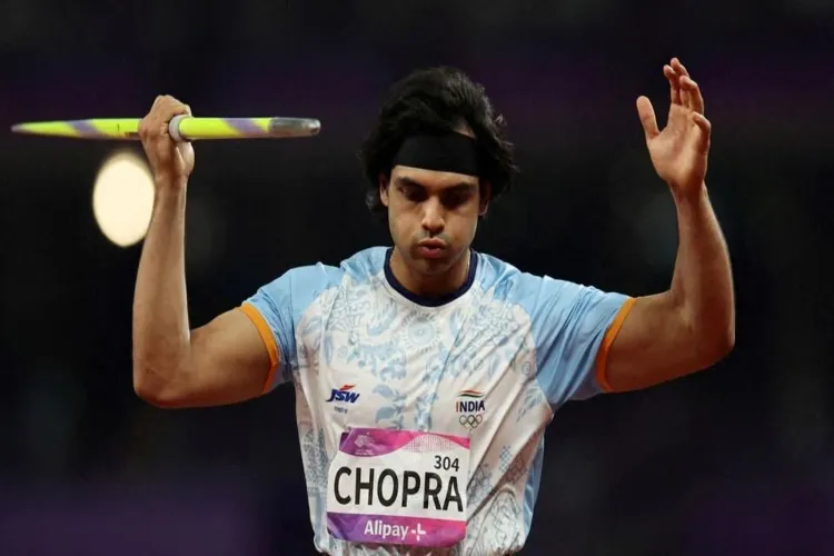 India’s javelin sensation Neeraj Chopra in Paris Olympics 2024