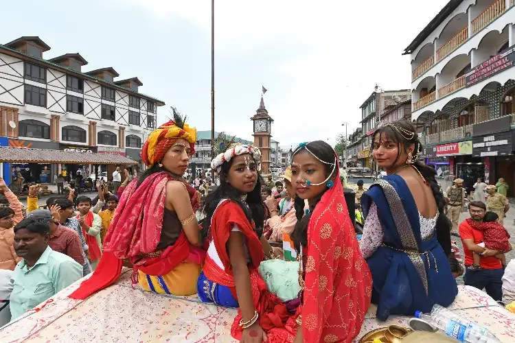 Kashmiri Pandits Celebrate Janmashtami in Srinagar (pic: Basit zargar)