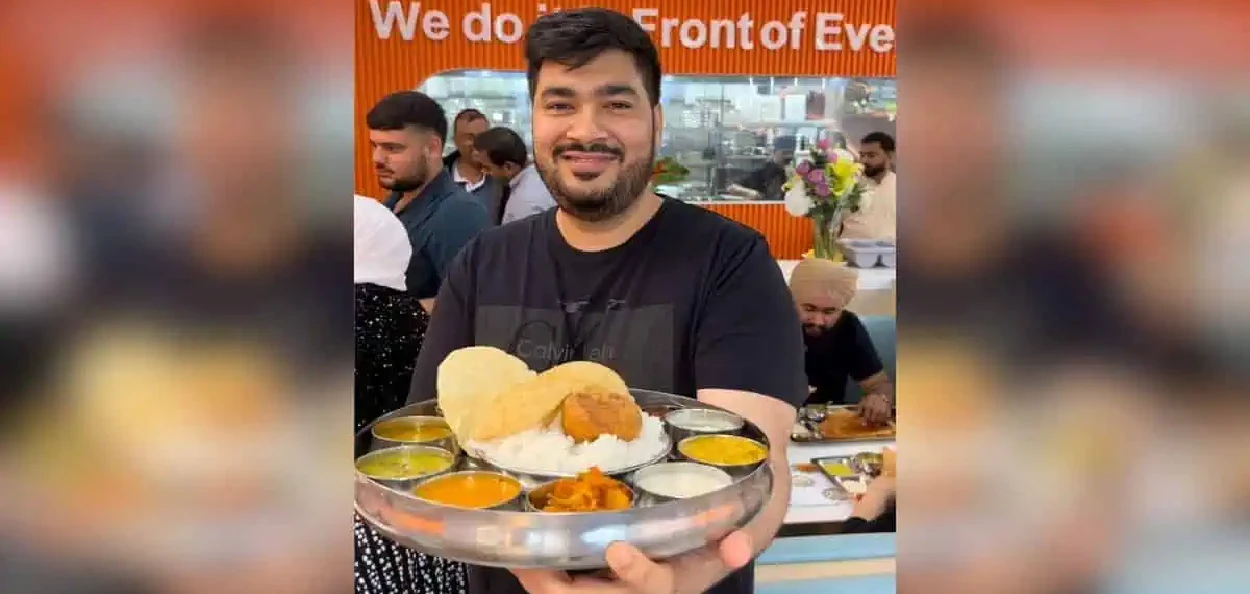 Food Blogger Mizan Siddiqui of the Dilli ka Bhukkad fame