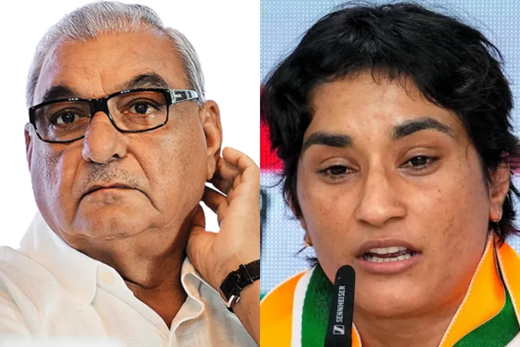 Bhupinder Hooda and Vinesh Phogat