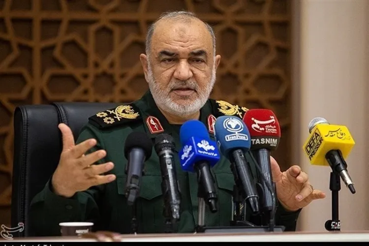 Hossein Salami, chief commander of Iran's Islamic Revolution Guards Corps