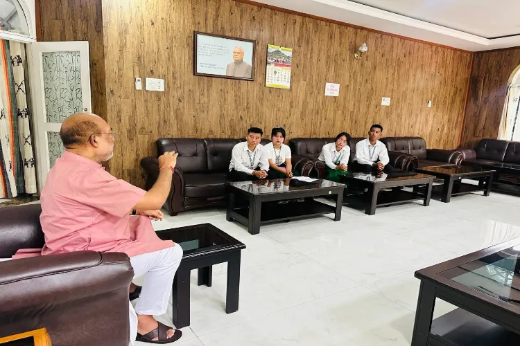 Manipur Chief Minister Biren Singh met Student representatives