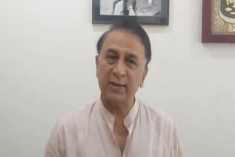 Legendary Indian cricketer Sunil Gavaskar