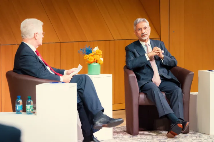 EAM Dr Jaishankar Ambassador Jean-David Levitte at the Geneva Centre for Security Policy,