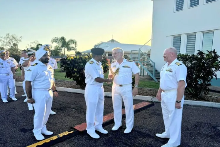 Rear Admiral Susheel Menon, Flag Officer Commanding Eastern Fleet 