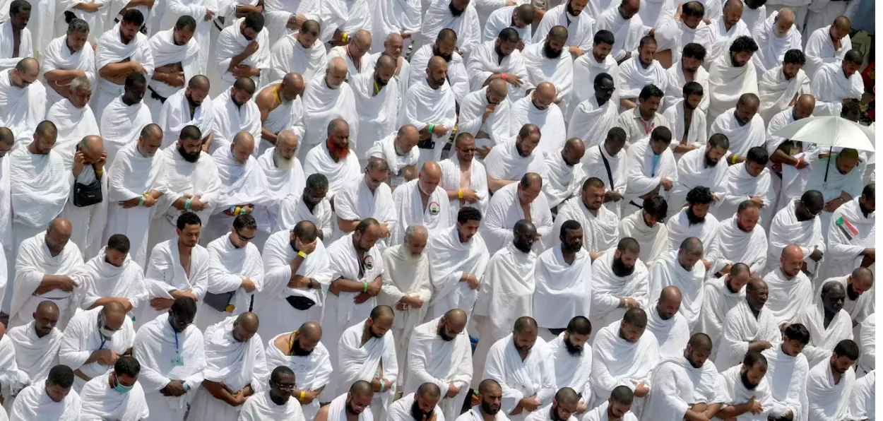 Muslims of all backgrounds pray during the 2019 Hajj