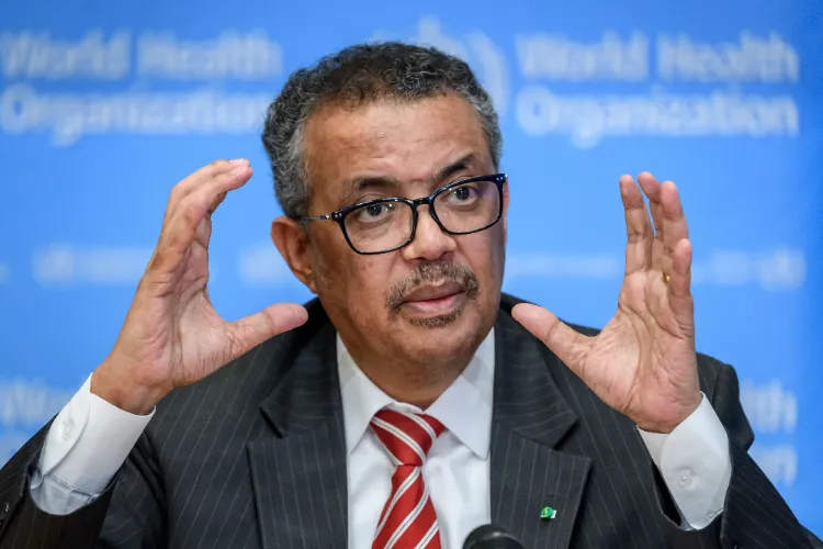 WHO Director-General Tedros Adhanom Ghebreyesus