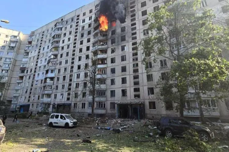 Russia launched another series of attacks in Ukraine's largest city Kharkiv