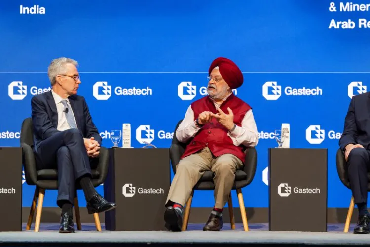 Union Minister Hardeep Singh Puri at Gastech Opening Ceremony, Houston