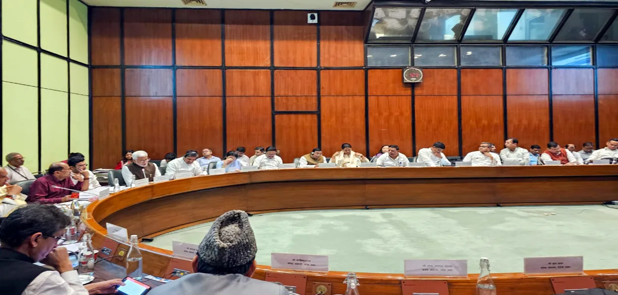 Meeting of the JPC on Waqf Amendment Bill in New Delhi