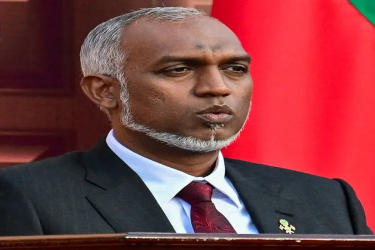 Maldivian President Mohammad Muizzu