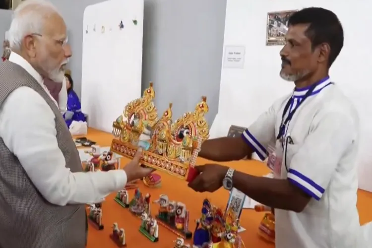 Prime Minister Narendra Modi purchased an artefact of Lord Jagannath 