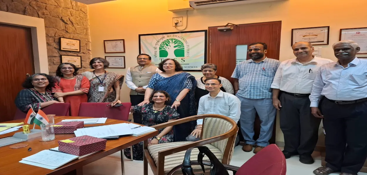 The faculty of TISS and Parzor with Dr. Shernaz Cama