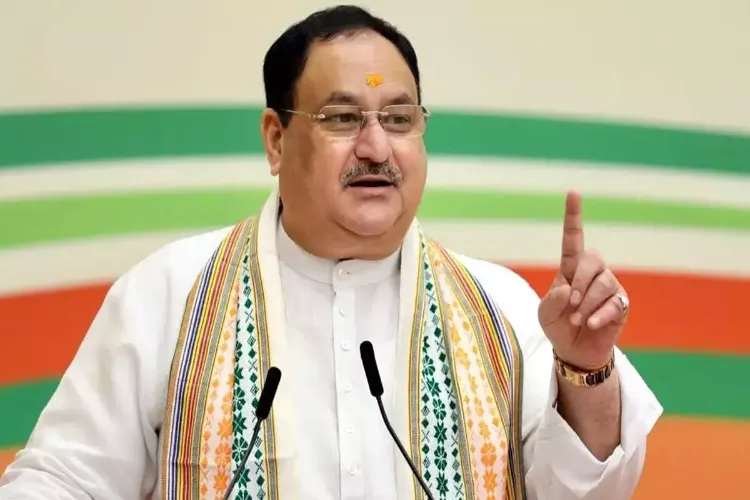 Union Minister and BJP National President JP Nadda 