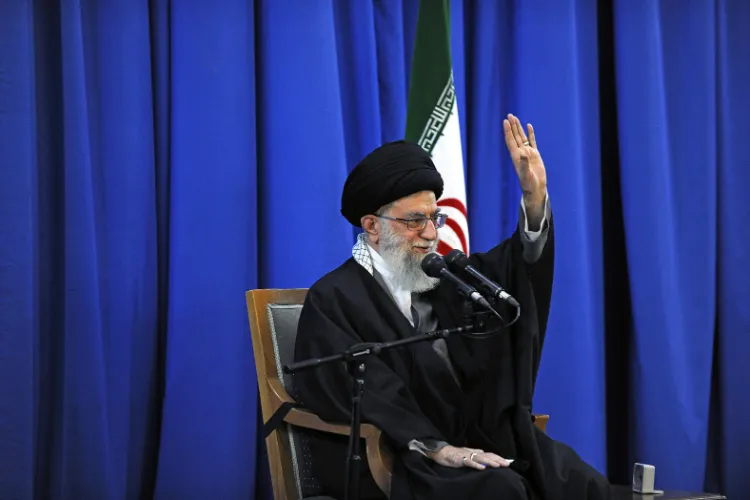 Iran's Supreme Leader Ayatollah Ali Khamenei 