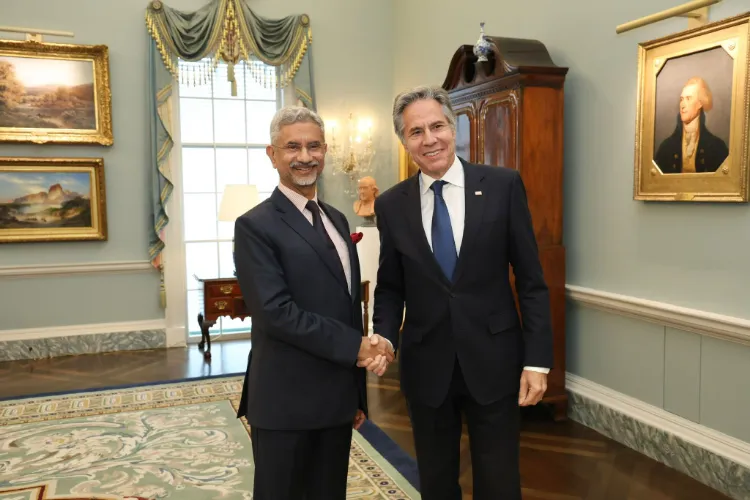 EAM Dr S Jaishankar and Antony Blinken in Washington DC