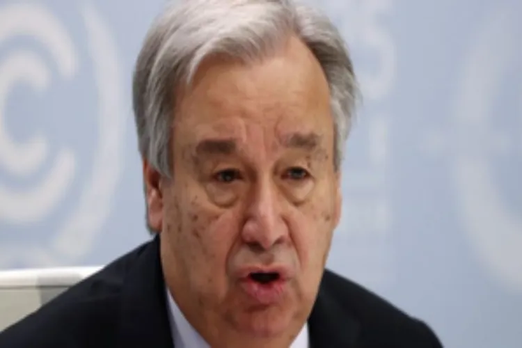 UN Secretary General Antonio Guterres 