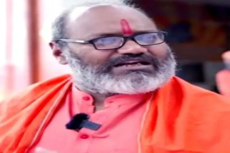 Controversial self styled Hindu leader  Yati Narsinghanand