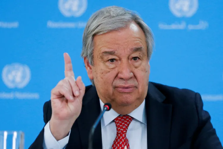 UN Secretary-General Antonio Guterres