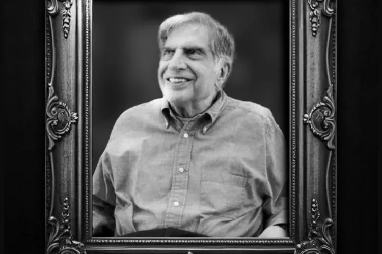 Ratan Tata's portrait