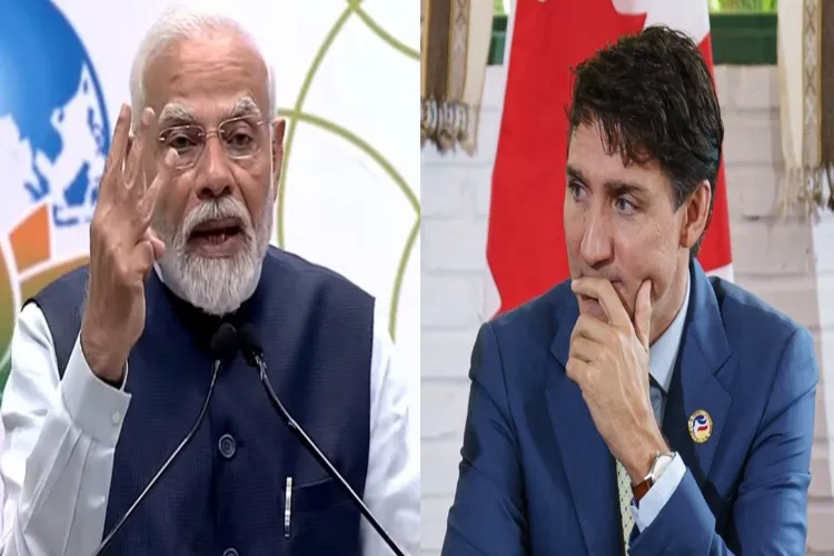 PM Narendra Modi and Canadian Prime Minister Justin Trudeau