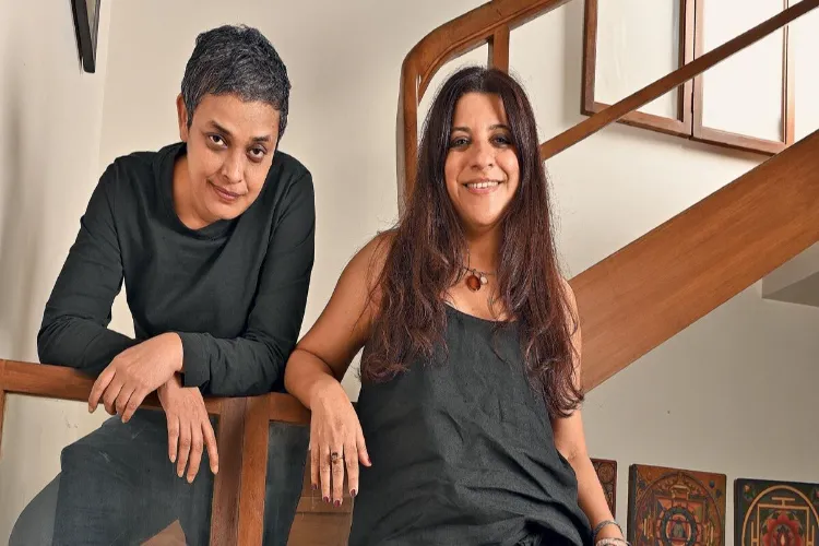 Indian Film Makers Zoya Akhtar and Reema Kagti