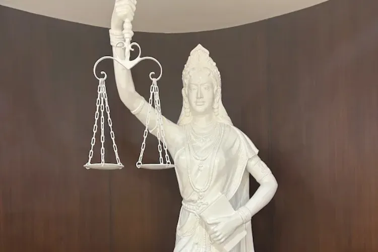 The lady of Justice is not blind any more