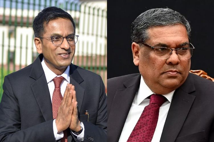 CJI Chandrachud and Justice Sanjiv Khanna