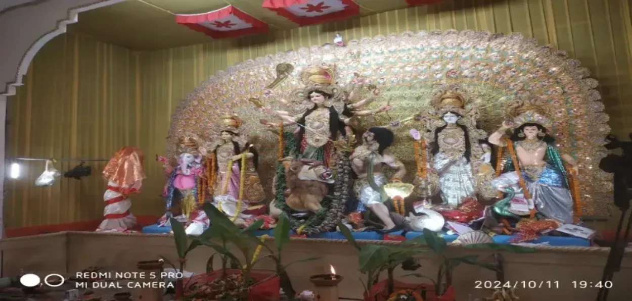 Durga Pujo Pandal at Asansol, West Bengal