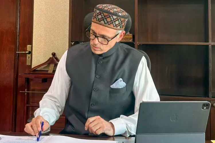 Omar Abdullah, Chef Minister of J&K